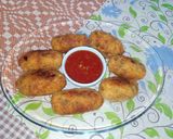 A picture of step 11 of Vegetable Potato Roll.