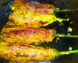 A picture of step 5 of Stuffed Eggplant Fry.