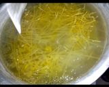 A picture of step 2 of Mutton minced speghetti.