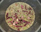 A picture of step 2 of Thandai Holi special.