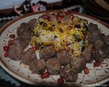 A picture of step 10 of Persian Pomegranate Rice with Pistachio and Raisins.