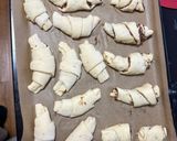 Pas rețetă Croissante cu Nutella 3 fotografie