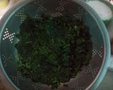 Foto del paso 1 de la receta: Masa para panqueques de espinacas