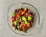 Foto langkah ke 5 dari resep Cumi Asin Pete.