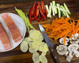 Foto del paso 3 de la receta: Papillote de Salmón