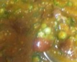 A picture of step 3 of Okro ans vegetable soup.