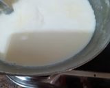 A picture of step 1 of Masala kulfi.