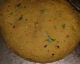 A picture of step 3 of Daal ki roti.