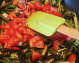 A picture of step 2 of Bhindi Masala 😋.