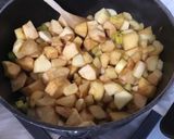 Une image de l'étape 6 de Compote de pommes, banane et coings du Japon au jus de prunes.