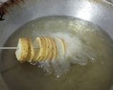 A picture of step 3 of Potato tornado chaat.