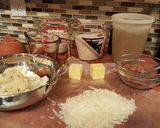 A picture of step 3 of Spiced Lemon-pepper Chicken and Sausage Risotto.