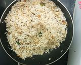 சிப்பி காளான் பிரைட் ரைஸ் (Mushroom Fried Rice in Tamil) ரெசிபி ஸ்டேப் 4 புகைப்படம்