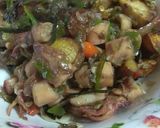 Foto langkah ke 8 dari resep Sambal hijau cumi jengkol.
