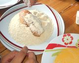Foto del paso 6 de la receta: Pechugas de pollo rellenas con salsa bechamel