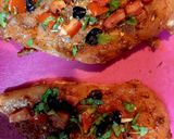 A picture of step 4 of Cheese Poulet with Mushrooms.
