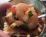 A picture of step 3 of Michoacán-Style Shrimp Cocktail and Non-Alcoholic Citrus Drink.