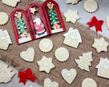 Foto del paso 21 de la receta: 🎅🏻❄️☃️ Galletitas de manteca ❄️ Galletitas navideñas - Decoración fácil paso a paso + Tips ☃️❄️🎅🏻