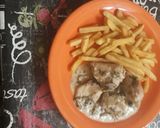Foto del paso 5 de la receta: Pollo al verdeo con champingones