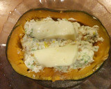 Foto del paso 5 de la receta: Zapallo brasilero relleno. (vegetariano)