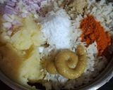 A picture of step 2 of Poha cutlet.