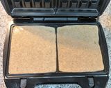 Foto del paso 4 de la receta: Gofres integrales de plátano, limón y coco 🧇🍌🍋🥥