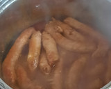 Foto del paso 1 de la receta: Polenta cremosa con salsa de salchicha criolla