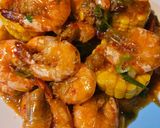 Foto langkah ke 6 dari resep Udang Saus Padang.