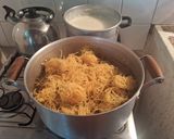 Foto del paso 8 de la receta: Guiso de caldo y fideos con carne🍲