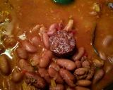 Foto del paso 8 de la receta: PAPAS En Canasta con Zaragozas(alubias), a la Española...!