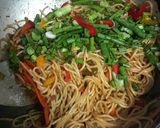 A picture of step 10 of Veg noodles.