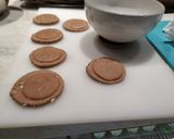 A picture of step 3 of Chocolate Blackcurrant Flat bread.