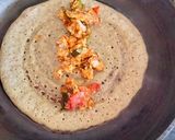 A picture of step 3 of Stuffed moong dal chilla.