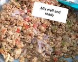 A picture of step 6 of Chicken mince kachori.