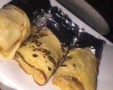 A picture of step 4 of Pancake Rolls.