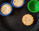 A picture of step 6 of Pistachio almond ghee halwa cake.