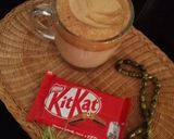 A picture of step 4 of Hot chocolate with coffee.