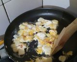 Foto del paso 4 de la receta: Pasta con huevo, queso y ketchup