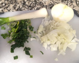 Foto del paso 1 de la receta: Tortilla de espinacas y acelga