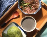Hình bước làm 3 của món Sữa lạc/đậu phộng, vừng/mè đen
