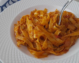 Foto del paso 5 de la receta: Pasta a la mallorquina -con sobrasada-