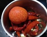 A picture of step 3 of Cabbage steamed momos(with pictures) and Chutney.