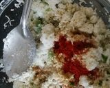 A picture of step 1 of Paneer cheese paratha.