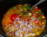 A picture of step 6 of Yellow Lentil Soup with Cardamom.