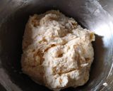 Foto langkah ke 2 dari resep Burger Buns Tanpa Ulen, Dengan Margarin, Tanpa Telur.