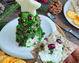 Foto del passaggio 6 della ricetta Albero di Natale di formaggio e frutta secca