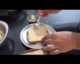 A picture of step 2 of Paneer cheese grilled sandwich.