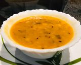 A picture of step 8 of Tuvar dal.