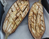 Foto del paso 1 de la receta: Berenjena rellena de atún