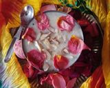 A picture of step 6 of Coconut Rose Phirni.